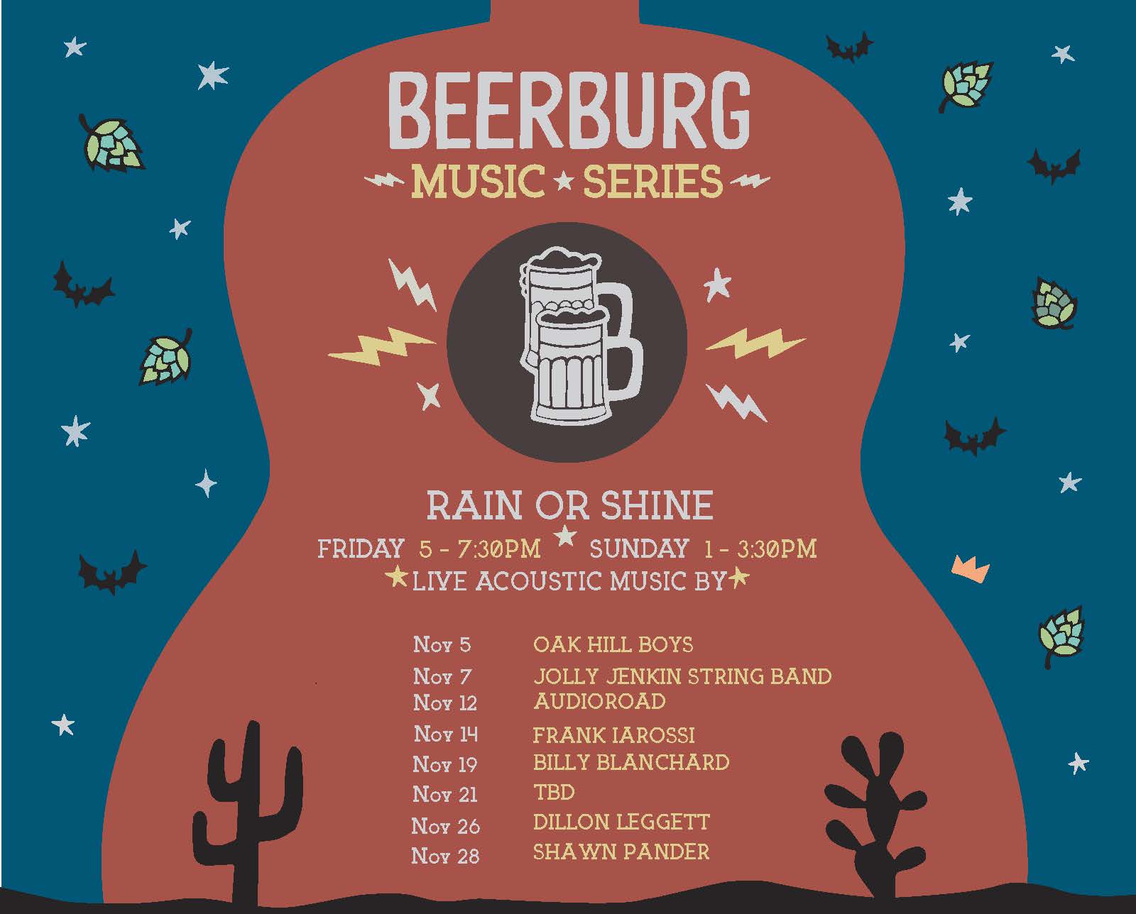 Beerburg Music Series - Sam Shepherd