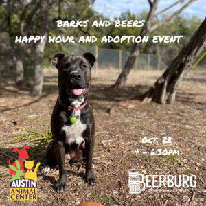 Barks and Beers with Austin Animal Center
