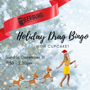 Holiday Drag Bingo with Cupcake!